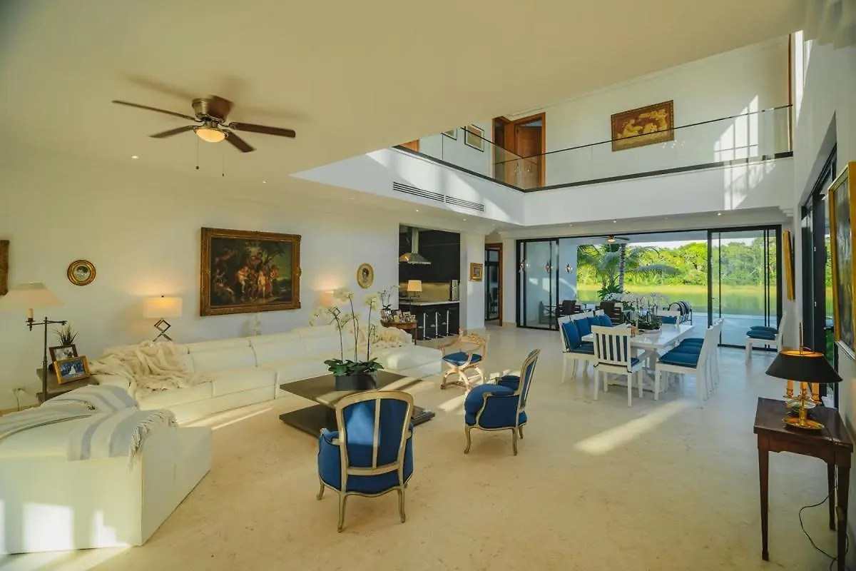 Waterfront Luxury Home In Punta Cana Resort & Club Villa