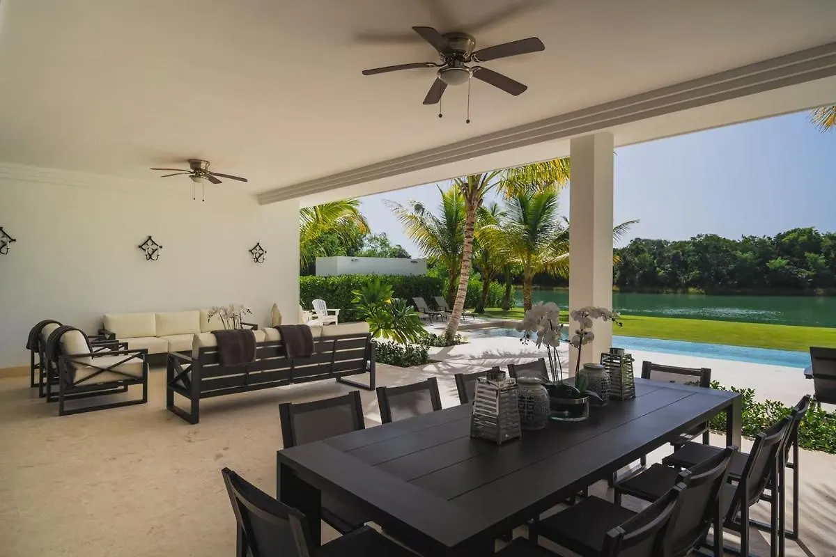 Waterfront Luxury Home In Punta Cana Resort & Club